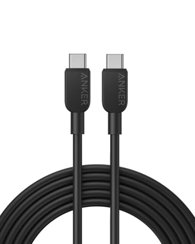 Anker USB C auf USB C Kabel, 60W USB C Kabel, USB C Ladekabel 3m lang für iPhone 16/15 Serie, MacBook Pro/Air, iPad Pro/Air, Galaxy S24, Pixel, Switch, LG und mehr von Anker