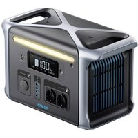 Anker 757 PowerHouse Powerstation 384000 mAh LiFePO 4 Schwarz LED Taschenlampe, mit Laderegler von Anker