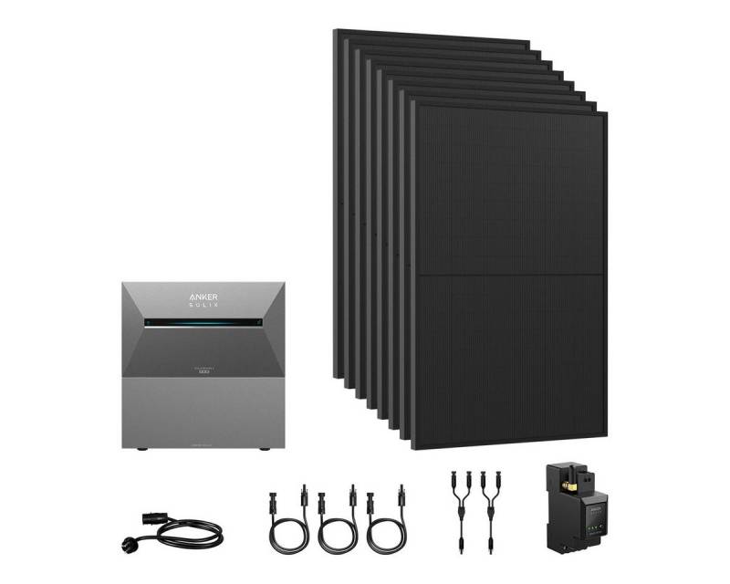Anker Balkonkraftwerk 3520W Anker SOLIX Solarbank 3 E2700 Pro mit Zusatzsakkus und Kabel von Anker