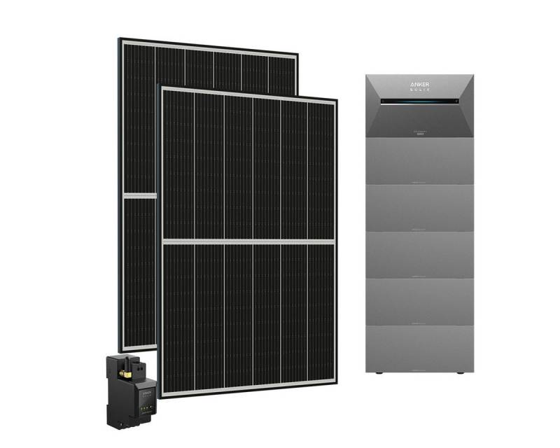 Anker Balkonkraftwerk 890W Anker SOLIX Solarbank 3 E2700 Pro mit 1/2/3/4/5 Erweiterungsakku von Anker