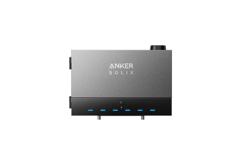 Anker Balkonkraftwerk Anker SOLIX Multisystem Power Dock, (Set, 1-St., 1Anker SOLIX Power Dock), 16 kW PV, 4,8 kW AC, modular, App-gesteuert von Anker