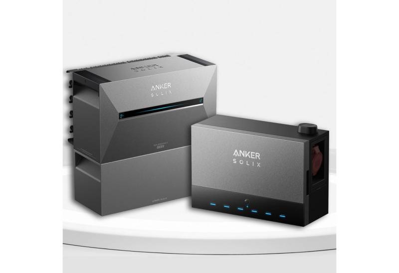Anker Balkonkraftwerk Anker SOLIX Power Dock - Solarbank Multisystem, (mit Anker Solix Solarbank 3 E2700 Pro und BP2700) von Anker