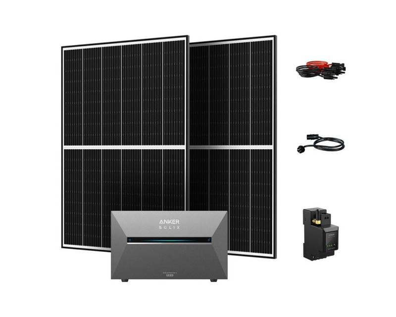 Anker Balkonkraftwerk Anker SOLIX Solarbank 3 E2700 Pro mit (2x oder 4x) JA Solar 445Wp, (2-St) von Anker
