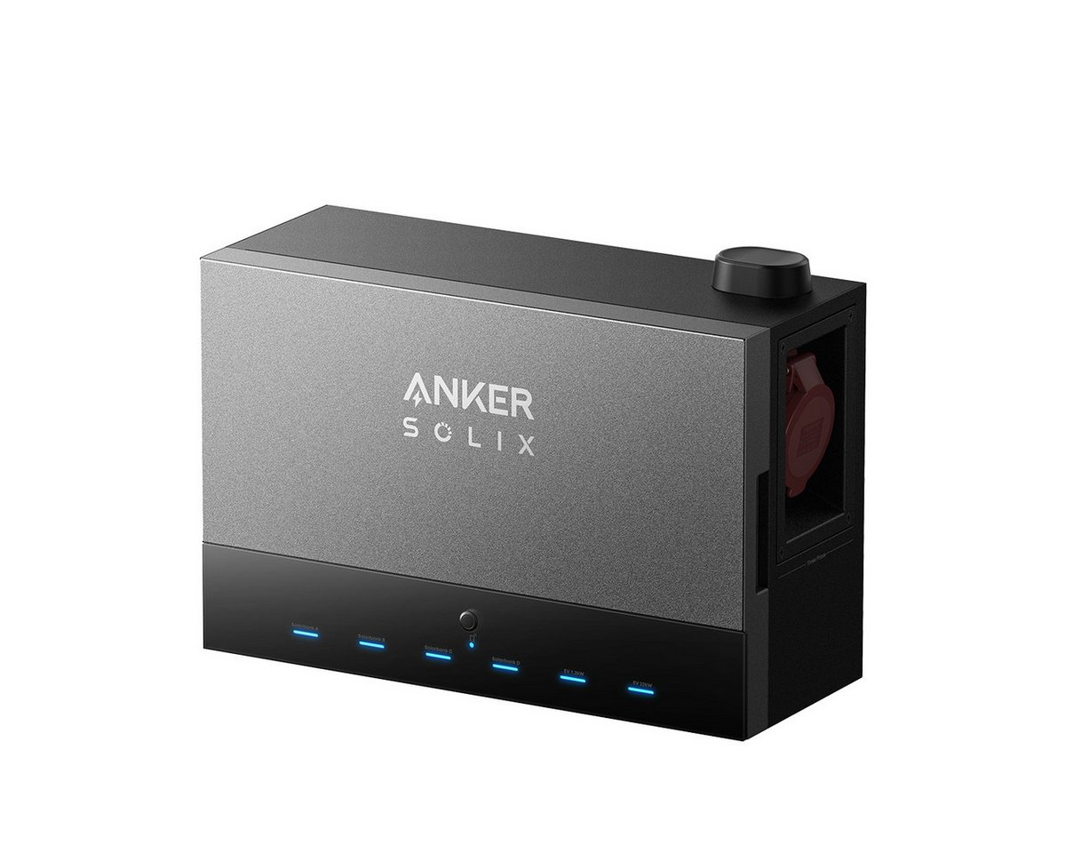 Anker Balkonkraftwerk Anker SOLIX Solarbank Power Dock mit Anker SOLIXSolarbank 3 E2700 Pro, (0x/1x/2x Anker SOLIX Solarbank 3 E2700 Pro (optional), Flexibel erweiterbar – kombiniere bis zu 4 Solarbanks von Anker