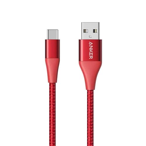 Anker Powerline + II USB-A USB-C 0,9 m Rouge von Anker