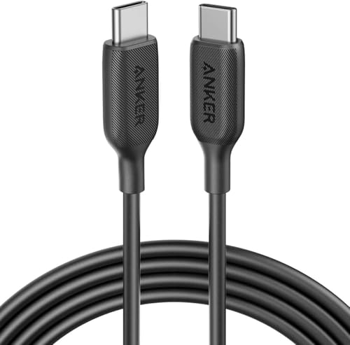 Anker Powerline III USB-C auf USB-C Schnellladekabel (1,8 m), 60 W Power Delivery (PD), Aufladen für Apple MacBook, iPad Pro, Samsung Galaxy S10 Plus, S9, S8 Plus, Pixel und mehr von Anker