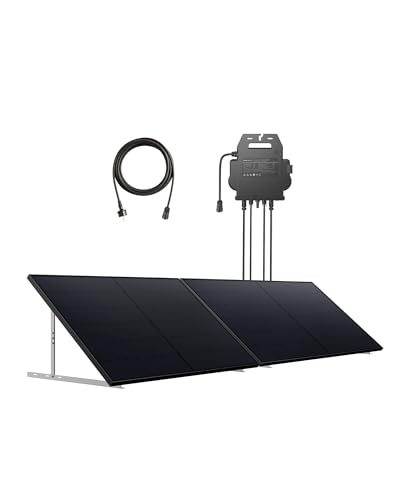 Anker SOLIX Balkonsolarsystem mit Halterungen (820W), 23% Effizienz, Gratis OTA Upgrade auf 800W, Mit WLAN von Anker