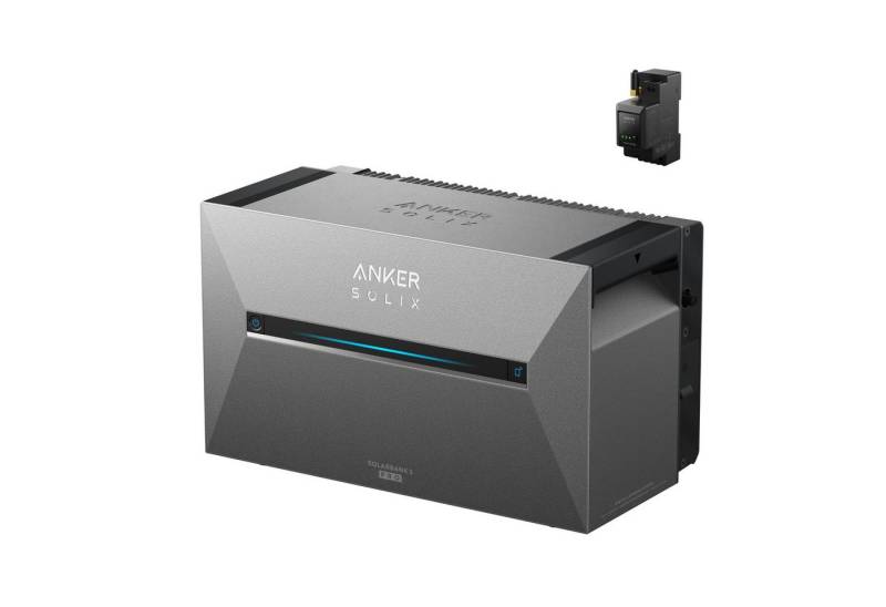 Anker Balkonkraftwerk Anker SOLIX Solarbank 3 E2700 Pro Speicher für Balkonkraftwerk, 1800 W, (Speicher mit integriertem Wechselrichter, All-in-One Stromspeicher 2,668kWh), KI-optimiertes Balkonkraftwerk mit Speicher - dynamische Überwachung von Anker