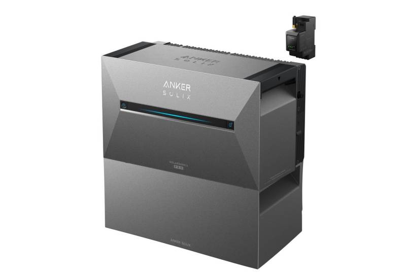 Anker Balkonkraftwerk Anker SOLIX Solarbank 3 E2700 Pro mit Speicher für Balkonkraftwerk, 1800 W, (Speicher mit integriertem Wechselrichter, All-in-One Stromspeicher 2,668kWh), KI-optimiertes Balkonkraftwerk mit Speicher - dynamische Überwachung von Anker