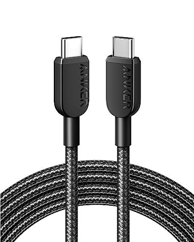 ANKER USB C Kabel, 310 USB C (1,8m), (60W/3A) Ladekabel Schnellladen für iPhone 15/15Pro/15Plus/15ProMax, Samsung Galaxy S23, iPad Pro 2021, iPad Air 4, MacBook Pro 2020(USB 2.0) von ANKER