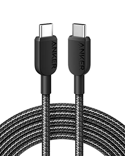 ANKER USB C Kabel, 310 USB C (3m), (60W/3A) Ladekabel Schnellladen für iPhone 15/15Pro/15Plus/15ProMax, Samsung Galaxy S23, iPad Pro 2021, iPad Air 4, MacBook Pro 2020(USB 2.0) von ANKER