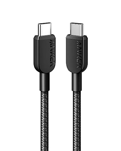 ANKER USB C Kabel, 310 USB C (0,9m), (60W/3A) Ladekabel Schnellladen für iPhone 15/15Pro/15Plus/15ProMax, Samsung Galaxy S23, iPad Pro 2021, iPad Air 4, MacBook Pro 2020(USB 2.0) von ANKER