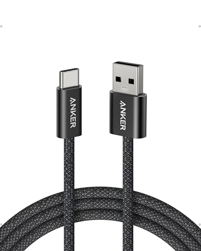 Anker Zolo USB auf USB-C Kabel, nahtlose CarPlay-Verbindung, 1,8m robustes, geflochtenes USB-C Kabel für Schnellladen, Premium-Design mit schlankem Stecker, Für iPhone 16/15 Serie, iPad Pro, und mehr Anker Zolo USB auf USB-C Kabel, nahtlose CarPlay-Verbindung, 1,8m robustes, geflochtenes USB-C Kabel für Schnellladen, Premium-Design mit schlankem Stecker, Für iPhone 16/15 Serie, iPad Pro, und mehr von Anker