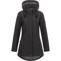 ankerglut Softshellmantel "PEAK BREEZE BLACK EDITION" auch in Großen Größen erhältlich von Ankerglut