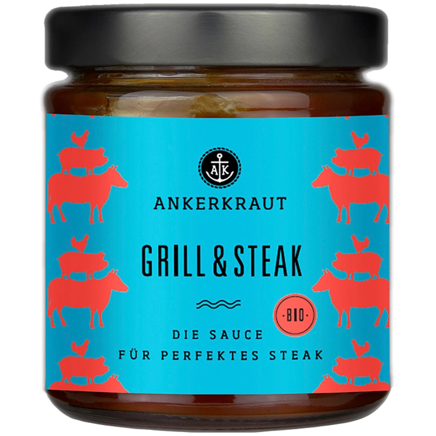 Ankerkraut Grill & Steak Sauce im Tiegel 170 ml von Ankerkraut