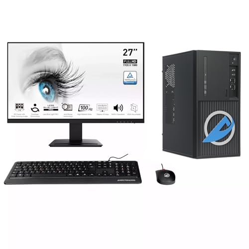Ankermann Business Office Work Bundle | Intel Core i5-6500 | 16GB RAM | 480GB SSD | Windows 11 | 27 Zoll Monitor | Maus & Tastatur | Libre Office von Ankermann-PC