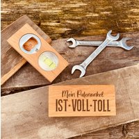 Flaschenöffner Aus Holz Mit Gravur | Geschenke Für Bierliebhaber Personalisierter Geschenk Zum Vatertag von AnkeskreativeSuite