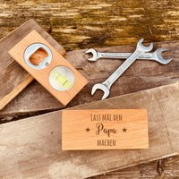 Flaschenöffner Aus Holz Mit Gravur | Geschenke Für Bierliebhaber Personalisierter Geschenk Zum Vatertag von AnkeskreativeSuite