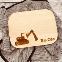 Kinderschneidebrett Mit Gravur | Personalisiertes Schneidebrett Für Kinder Geschenk Zum Kindergeburtstag Kinderbrettchen Namen von AnkeskreativeSuite