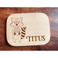 Schneidebrett Bär Herz Personalisiertes Geschenk Schneidebrett Bär Herz Personalisiertes Geschenk von AnkeskreativeSuite