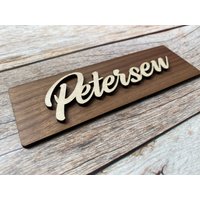 Türschild 3D Personalisiert Haustürschild Klingelschild Briefkasten von AnkeskreativeSuite