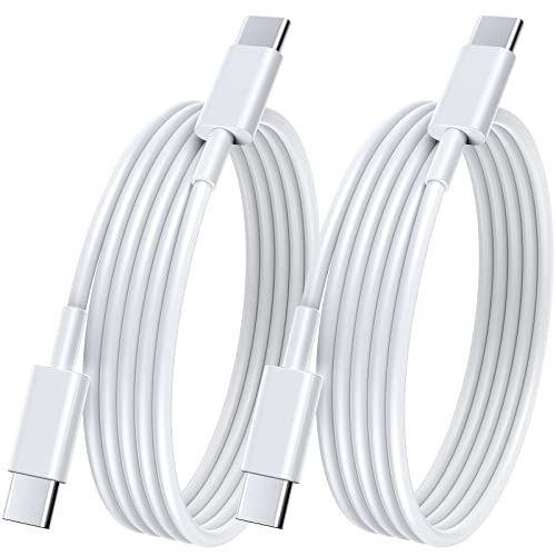 USB C auf USB C Kabel 2Pack 100W 1.8M USB C to USB C Schnellladekabel 5A PD 4.0 USB C Ladekabel für Apple iPhone 16, iPhone 15/Pro/Pro Max, Samsung S23 S22 S21 MacBook Pro/Air, Huawei (Weiß) USB C auf USB C Kabel 2Pack 100W 1.8M USB C to USB C Schnellladekabel 5A PD 4.0 USB C Ladekabel für Apple iPhone 16, iPhone 15/Pro/Pro Max, Samsung S23 S22 S21 MacBook Pro/Air, Huawei (Weiß) von Ankoda