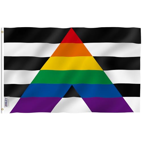 Anley Fly Breeze 3 x 5 Fuß Gay Straight Ally Flagge – Lebendige Farben und lichtecht – Canvas-Kopfzeile und Doppelnähte – LGBT Pride Straight Alliance Flagge aus Polyester mit Messingösen 3 x 5 Fuß Anley Fly Breeze 3 x 5 Fuß Gay Straight Ally Flagge – Lebendige Farben und lichtecht – Canvas-Kopfzeile und Doppelnähte – LGBT Pride Straight Alliance Flagge aus Polyester mit Messingösen 3 x 5 Fuß von Anley
