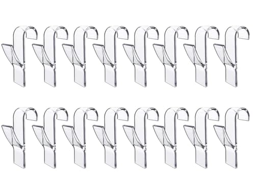 Anlising 16PCS Haken für Rundheizkörper, Haken für Handtuchheizkörper, Heizkörper Haken, Gancio per Radiatore, Haken zum Einhängen für Heizkörper, für Kühler, Heizung, Bad, Küche, Zimmer (Transparent) Anlising 16PCS Haken für Rundheizkörper, Haken für Handtuchheizkörper, Heizkörper Haken, Gancio per Radiatore, Haken zum Einhängen für Heizkörper, für Kühler, Heizung, Bad, Küche, Zimmer (Transparent) von Anlising