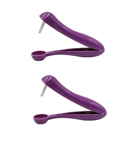 2Pack Kirschentkerner Werkzeug Olivenentkerner Werkzeug Kirschentkerner-Entferner Kirschkernentferner Werkzeug Fruchtkernentferner Fruchtkernentferner Küchenutensil von Anloximt
