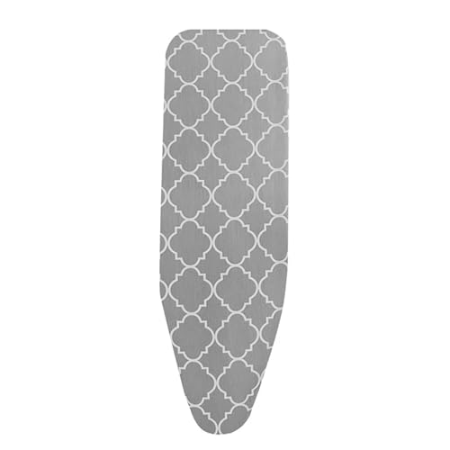 Anloximt 121 x 44 cm Bügelbrettabdeckung Bügelbrettabdeckung und -unterlage Bügelbrettabdeckung Wärmereflektierende Bügelbrettabdeckungen für Bügelbretter in Standardgröße Tischplatte von Anloximt