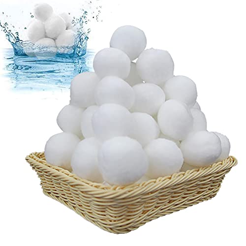 Anloximt 200g Filterballs Für Sandfilteranlagen, Filterbälle Für Sandfilteranlagen, Schwimmbad Filterbällefür Pool Sandfilter, Schwimmbad, Filterpumpe von Anloximt