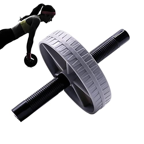 Anloximt Ab Wheel Roller - Core Training Muskelstärkungsgeräte mit weichen Griffen | Bauchtrainer für Ganzkörperfitness, Muskelformung, makelloses Training, Heimfitnessgeräte von Anloximt