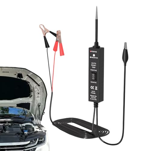 Anloximt Automotive Prüfgerät für Stromkreise,6-24V Kabeltester - Präziser Digitaldetektor Steckdosen-Sicherungen Kabel Analysegerät für Kfz-Diagnose Test Reparatur Anloximt Automotive Prüfgerät für Stromkreise,6-24V Kabeltester - Präziser Digitaldetektor Steckdosen-Sicherungen Kabel Analysegerät für Kfz-Diagnose Test Reparatur von Anloximt
