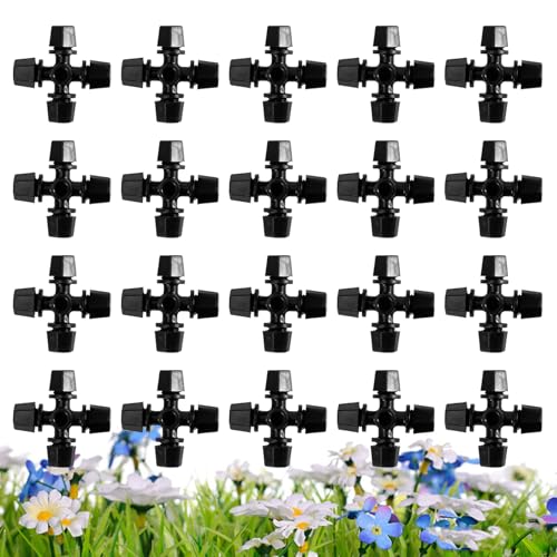 Anloximt Bewässerungssprinklerköpfe | 20 Stück Landbewässerungsköpfe | Einstellbare Gartenschlauchdüsen Für Garten Rasen Feld Hochbeet Gewächshaus Anloximt Bewässerungssprinklerköpfe | 20 Stück Landbewässerungsköpfe | Einstellbare Gartenschlauchdüsen Für Garten Rasen Feld Hochbeet Gewächshaus von Anloximt