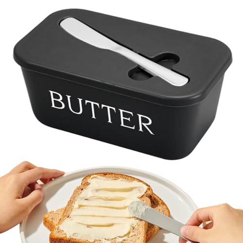 Anloximt Butterdose - Butteraufbewahrung - Luftdichter Käsebehälter Mit Schneidewerkzeug Für Haushalt Küche Kochen Backen Camping Anloximt Butterdose - Butteraufbewahrung - Luftdichter Käsebehälter Mit Schneidewerkzeug Für Haushalt Küche Kochen Backen Camping von Anloximt