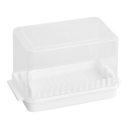 Anloximt Butterschneider - Luftdichter Butterschneider Behälter | Großer Abnehmbarer Schneidbehälter, Käseschneider Küchenhelfer Für Kühlschrank Anloximt Butterschneider - Luftdichter Butterschneider Behälter | Großer Abnehmbarer Schneidbehälter, Käseschneider Küchenhelfer Für Kühlschrank von Anloximt