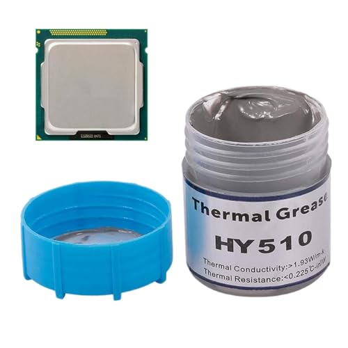 Anloximt CPU-Wärmeleitpaste, Wärmeleitpaste für Kühlkörper | Wärmeleitpaste Hochleistungs,CPU-Paste mit hoher Wärmeleitfähigkeit, Silikonpaste zum Kühlen von Grafikkarten und Kühlkörpern von Anloximt