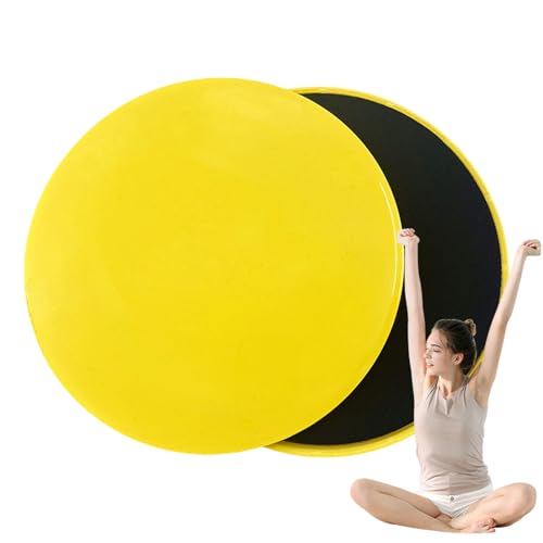Anloximt Core-Slider,Slider zum Trainieren,Doppelseitige Fitness-Schieber, Übungsrutschen, Scheiben - 2 Bodengleiter für Kraftrutschen, Kerntraining auf Teppich- oder Hartholzböden Anloximt Core-Slider,Slider zum Trainieren,Doppelseitige Fitness-Schieber, Übungsrutschen, Scheiben - 2 Bodengleiter für Kraftrutschen, Kerntraining auf Teppich- oder Hartholzböden von Anloximt