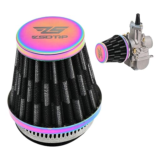 Anloximt Dirt Luftfilter,Lufteinlassfilterreiniger - 35 38 42 45 50 55 58 mm Ersatz-Universalvergaser-Luftfilter, Motorradzubehör Anloximt Dirt Luftfilter,Lufteinlassfilterreiniger - 35 38 42 45 50 55 58 mm Ersatz-Universalvergaser-Luftfilter, Motorradzubehör von Anloximt