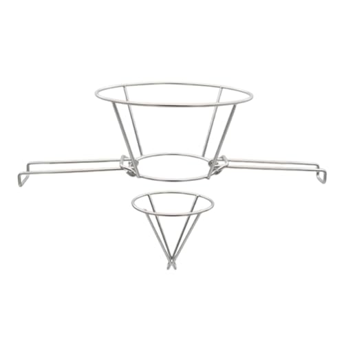 Anloximt Friteusen Filterhalter - Friteusen-Ölfilter-Ständer - Edelstahl Siebgestell Mit Klappbaren Armen Für Gastroküche Kochen Anloximt Friteusen Filterhalter - Friteusen-Ölfilter-Ständer - Edelstahl Siebgestell Mit Klappbaren Armen Für Gastroküche Kochen von Anloximt