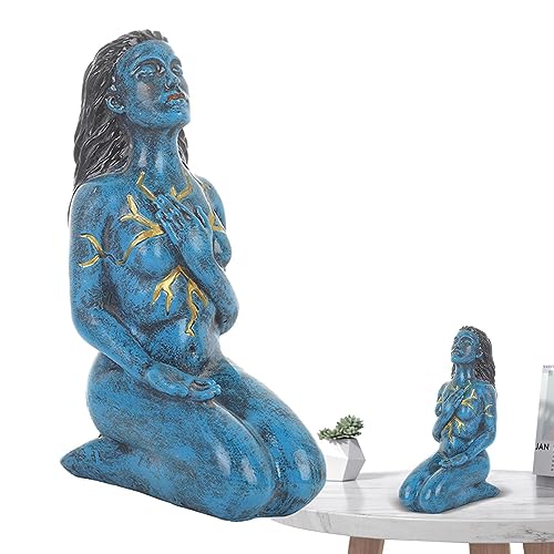 Anloximt Göttin Skulptur - Harzstatue der Göttin - Selbstliebe Formende Geistgöttlichkeitsskulptur für Wohnzimmer, Tisch, Schlafzimmer, Büros von Anloximt