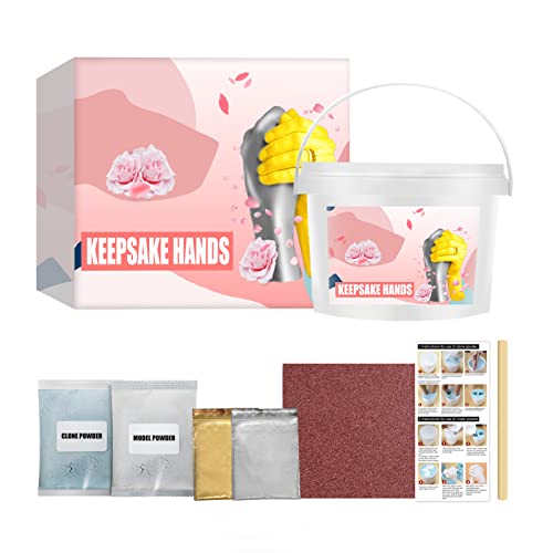 Anloximt Handabguss-Set Paare Handform-Kit Lehm Hand Formung Kit Keepsake Hand Mold Kit für Paare Freunde Jahrestag Hochzeiten Anloximt Handabguss-Set Paare Handform-Kit Lehm Hand Formung Kit Keepsake Hand Mold Kit für Paare Freunde Jahrestag Hochzeiten von Anloximt