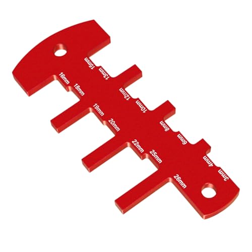 Anloximt Holzverarbeitung Höhenmesser - Präzises Säge-Messwerkzeug - Kompakt Messwerkzeug Für Heimwerker Projekte Holzverarbeitung von Anloximt