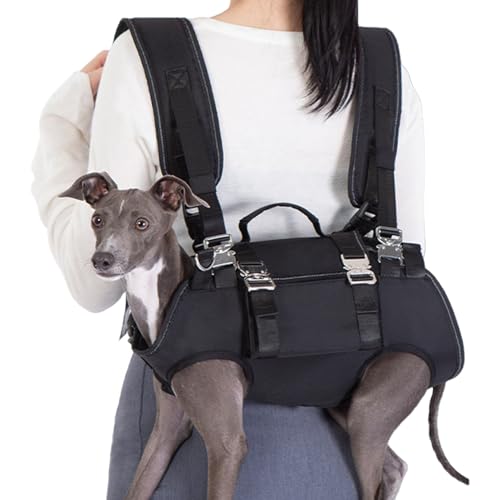 Anloximt Hundegeschirr Für Unterstützung | Beinstütze Welpentrage - Mehrfach Verstellbarer Hundehebegurt mit Tragefunktion für Welpen, Senioren, Training, Wanderungen & Rehabilitation Anloximt Hundegeschirr Für Unterstützung | Beinstütze Welpentrage - Mehrfach Verstellbarer Hundehebegurt mit Tragefunktion für Welpen, Senioren, Training, Wanderungen & Rehabilitation von Anloximt