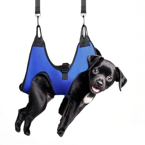 Anloximt Hundepflege Hängematte, Geschirr Zur Krallenpflege Bei Hunden, Tragbarer Sling Zum Waschen Baden Und Für Verletzte Kleintiere Große Katzen Anloximt Hundepflege Hängematte, Geschirr Zur Krallenpflege Bei Hunden, Tragbarer Sling Zum Waschen Baden Und Für Verletzte Kleintiere Große Katzen von Anloximt