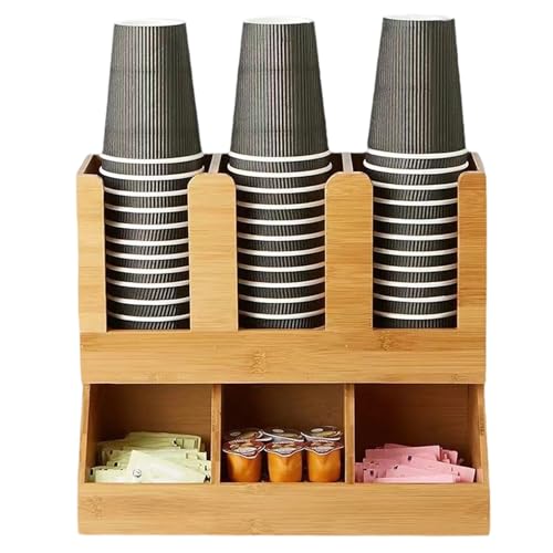 Anloximt Kaffee Organizer Station | Kleine Holzteestation,Teepad Ständer Gewürzregale Küchenzubehör Rührstäbchen Tassen Anloximt Kaffee Organizer Station | Kleine Holzteestation,Teepad Ständer Gewürzregale Küchenzubehör Rührstäbchen Tassen von Anloximt