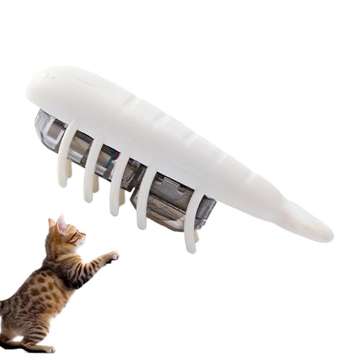 Anloximt Katzen Spielzeug Interaktiv,Berührungsaktiviertes Jagdspiel - Tragbares Interaktives Katzenspielzeug Zur Jagdsimulation Mit Boden Und Wohnungsspiel Für Bewegung Anloximt Katzen Spielzeug Interaktiv,Berührungsaktiviertes Jagdspiel - Tragbares Interaktives Katzenspielzeug Zur Jagdsimulation Mit Boden Und Wohnungsspiel Für Bewegung von Anloximt