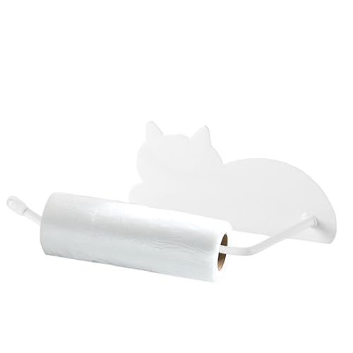 Anloximt Küchenpapierhalter,Küchenrollenhalter - Wandhalterung Mit Katzendesign Für Haushaltsaufbewahrung Gästezimmer Reisen Landhausstil Anloximt Küchenpapierhalter,Küchenrollenhalter - Wandhalterung Mit Katzendesign Für Haushaltsaufbewahrung Gästezimmer Reisen Landhausstil von Anloximt