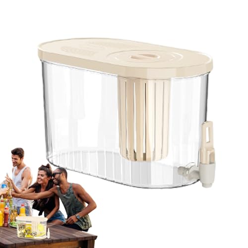 Anloximt Kühlschrank-Wasserspender - Saftbehälter - 4.5 Liter Auslaufsicherer Krug Mit Zapfhahn Und Filter Für Haushalt Küche Wohnheim Hotel Camping Outdoor Party Anloximt Kühlschrank-Wasserspender - Saftbehälter - 4.5 Liter Auslaufsicherer Krug Mit Zapfhahn Und Filter Für Haushalt Küche Wohnheim Hotel Camping Outdoor Party von Anloximt