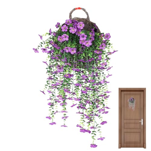 Anloximt Künstliche Trichterwinden Blumen | Künstliche Prunkwinden - Deko Für Balkon Tür Wand Terrasse Pavillon Anloximt Künstliche Trichterwinden Blumen | Künstliche Prunkwinden - Deko Für Balkon Tür Wand Terrasse Pavillon von Anloximt